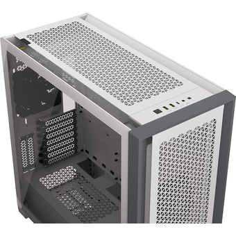 Corsair 5000D AIRFLOW Tempered Glass Mid-Tower ATX PC Case - White