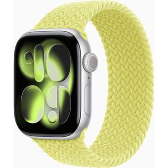 Apple Watch Series 11 (42mm, GPS + Cellular) - Aluminum Case with Braided Solo Loop