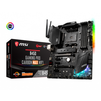 MSI B450 GAMING PRO CARBON MAX WIFI, ATX motherboard