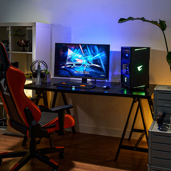 GIGABYTE G32QC, 31.5" QHD 165Hz 1ms Curved Gaming Monitor