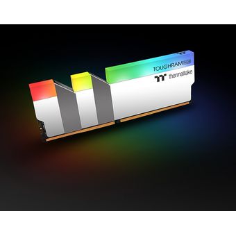 Thermaltake TOUGHRAM RGB Memory DDR4 3600MHz 16GB (8GB x 2), Black/White