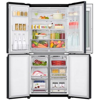 LG 458L Slim French Door Refrigerators with InstaView [GC-Q22FTQKL]