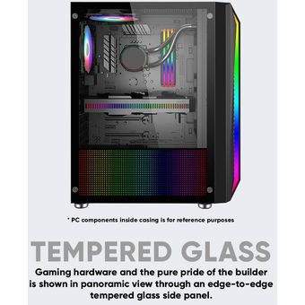 Armaggeddon Nimitz N3 Excellent ATX Gaming PC Case w/ RGB Effect