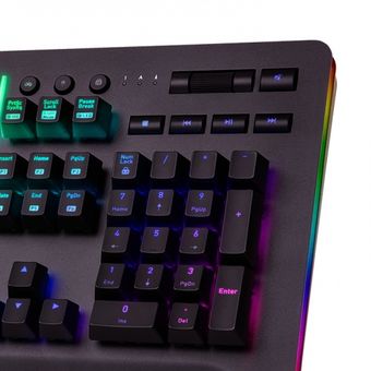 Tt eSPORTS Level 20 RGB Razer Green Gaming Keyboard
