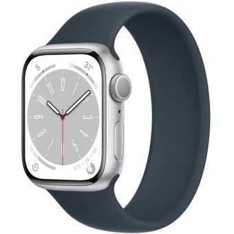 Apple Watch Series 8 (41mm, GPS) - Aluminum Case with Solo Loop