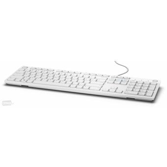 Dell Multimedia Keyboard (White) [KB216]