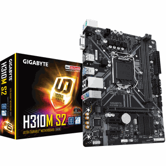 GIGABYTE H310M S2 (rev. 1.0), mATX motherboard
