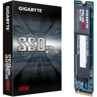 GIGABYTE NVMe SSD 512GB [GP-GSM2NE3512GNTD]