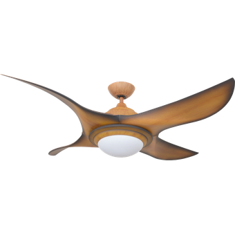 Elmark LMD 36-series, 52" Acrylic Blade Ceiling Fan, Pine