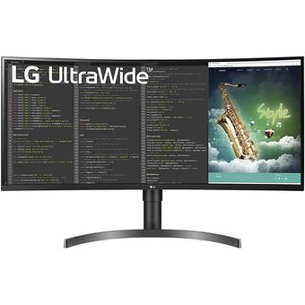 LG 35'' UltraWide QHD HDR VA Curved Monitor [35WN75C-B]