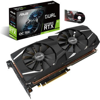 ASUS Dual GeForce RTX 2080 Ti OC Edition 11GB GDDR6