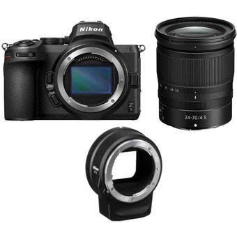 Nikon Z5 Kit 24-70mm F4 Lens + FTZ Adapter