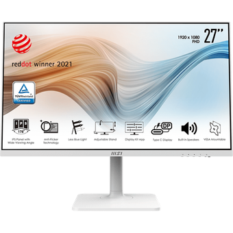 MSI Modern MD271PW White Monitor 27"