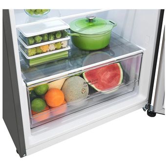 LG 395L Top Freezer in Platinum Silver finish with Door Cooling+ [GN-B392PLGK]