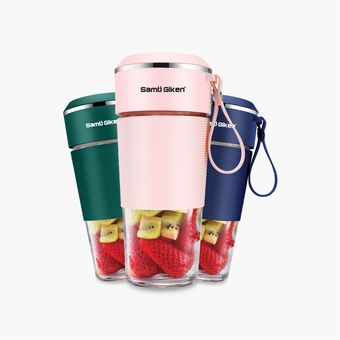 Samu Giken Portable Fruit Juicer Cup Bottle Mixer [PB130PK/BE/GR]