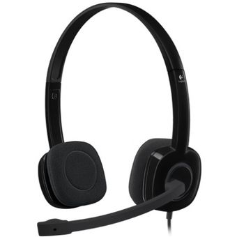 Logitech H151 Stereo Headset w/ Noise-Cancelling Mic