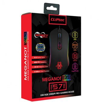 CLiPtec MEGANOT Pro Gaming Mouse [RGS571]