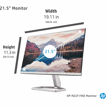 HP 21.5" M22f Full HD Monitor