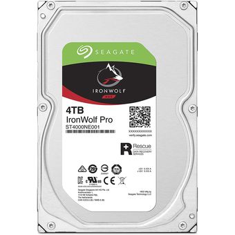 Seagate IronWolf Pro NAS 3.5" Hard Drive, 4TB [ST4000NE001]