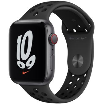 Apple Watch SE 2020 (44mm, GPS) - Aluminum Case with Nike Sport Band