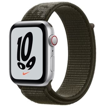 Apple Watch SE 2020 (40mm, GPS + Cellular) - Aluminum Case with Nike Sport Loop