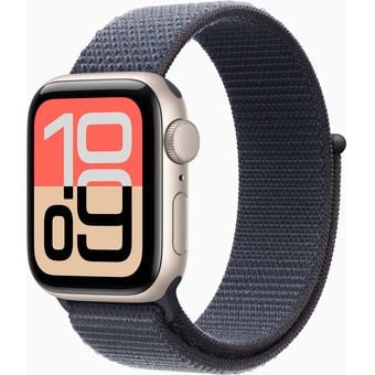 Apple Watch SE 3 (40mm, GPS + Cellular) - Aluminum Case with Sport Loop