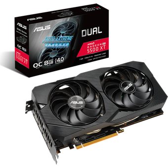The ASUS Dual Radeon RX 5500 XT EVO [DUAL-RX5500XT-O8G-EVO]
