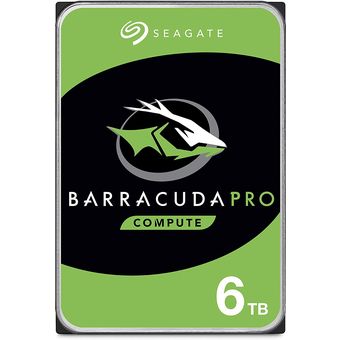 Seagate BarraCuda Pro 3.5" HDD, 6TB [ST6000DM004]