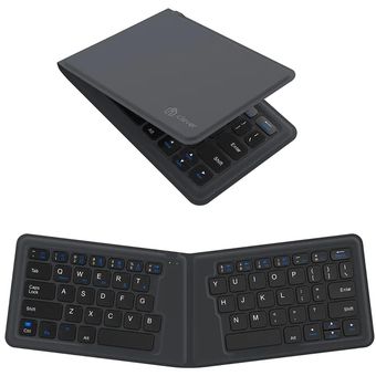 iClever BK06 Foldable Rechargeable Universal Wireless Keyboard