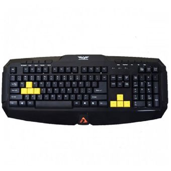Armaggeddon AK-300 USB Media Gaming Keyboard (Gunmetal)