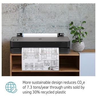 HP DesignJet T250 24-inch Compact Large Format Plotter Printer