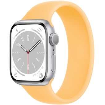 Apple Watch Series 8 (45mm, GPS) - Aluminum Case with Solo Loop