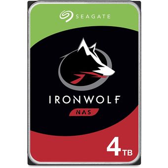 Seagate IronWolf 4TB NAS Hard Drive 3.5 SATA [ST4000VN008]