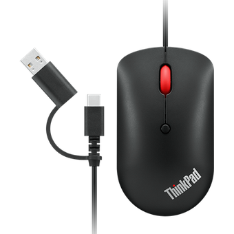 Lenovo ThinkPad USB-C Wired Compact Mouse [4Y51D20850]