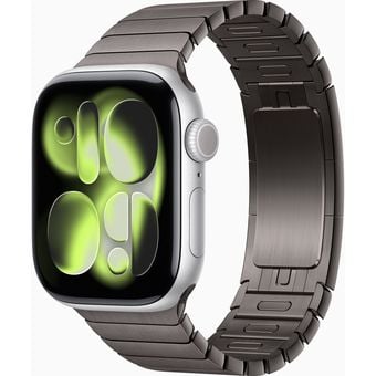 Apple Watch Series 11 (42mm, GPS + Cellular) - Aluminum Case with Link Bracelet