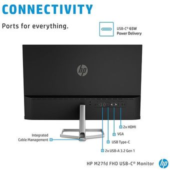 HP M27fd, 27" Full HD Monitor