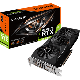 GIGABYTE GeForce RTX 2070 Super Windforce OC 8G (GV-N207SWF3OC-8GC)