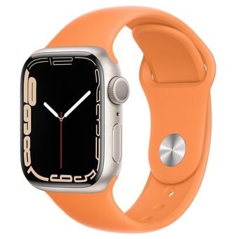 Apple Watch Series 7 (45mm, GPS + Cellular) - Aluminum Case with Sport Band