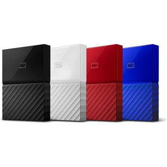 Western Digital My Passport Lumen USB 3.0 External HDD, 1TB [WDBYNN0010BRD]