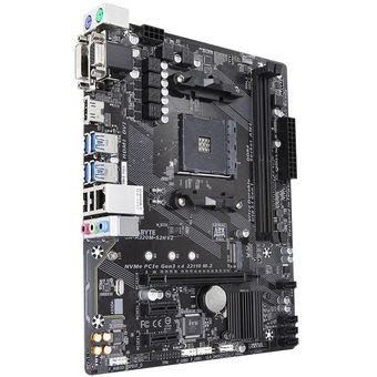GIGABYTE GA-A320M-S2H V2 (rev. 1.x), m-ATX motherboard