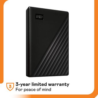 Western Digital My Passport Hard Drive, 5TB