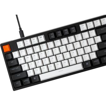 Keychron C1 Wired Mechanical Keyboard, Gateron (Hot-Swappable)