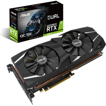 ASUS Dual GeForce RTX 2080 Ti OC Edition 11GB GDDR6