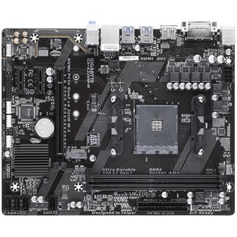 GIGABYTE GA-A320M-H (rev. 1.x), mATX motherboard
