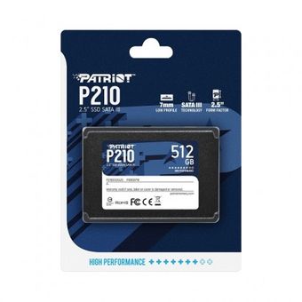 Patriot P210 2.5" SATA III SSD, 256GB