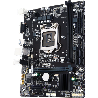 GIGABYTE GA-H110M-S2 (rev. 1.x), mATX motherboard